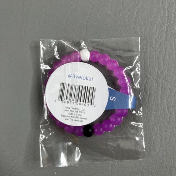 Lokai Bracelets Clear Pink Theme New Sealed NWT - Picture 3 of 3